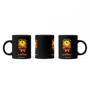 Halloween Witch Way To The Party Coffee Mug Black Cat Pumpkin TS12 Print Your Wear