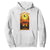Halloween Witch Way To The Party Hoodie Black Cat Pumpkin TS12 White Print Your Wear