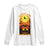 Halloween Witch Way To The Party Long Sleeve Shirt Black Cat Pumpkin TS12 White Print Your Wear