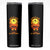 Halloween Witch Way To The Party Skinny Tumbler Black Cat Pumpkin TS12 Black Print Your Wear