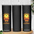 Halloween Witch Way To The Party Skinny Tumbler Black Cat Pumpkin TS12 Print Your Wear