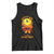 Halloween Witch Way To The Party Tank Top Black Cat Pumpkin TS12 Black Print Your Wear
