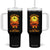 Halloween Witch Way To The Party Tumbler With Handle Black Cat Pumpkin TS12 One Size: 40 oz Black Print Your Wear