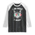 Mexican Cat Raglan Shirt I Do What I Want Mexico Flag Sunglasses Funny TS12 Black White Print Your Wear