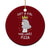 Just A Girl Who Loves Pizza Ceramic Ornament Cute Queen Pizza Crown TS12 1pc Red Print Your Wear