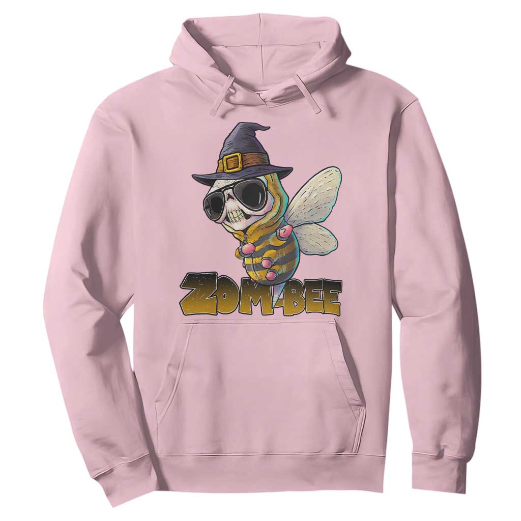 Halloween Zombie Bee Hoodie Zombee Funny Dabbing TS12 Light Pink Print Your Wear