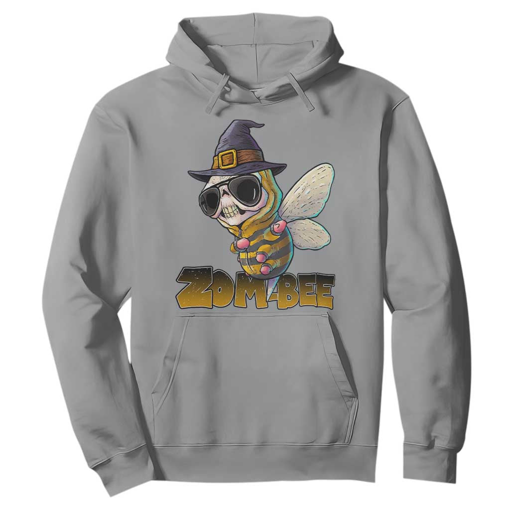 Halloween Zombie Bee Hoodie Zombee Funny Dabbing TS12 Sport Gray Print Your Wear