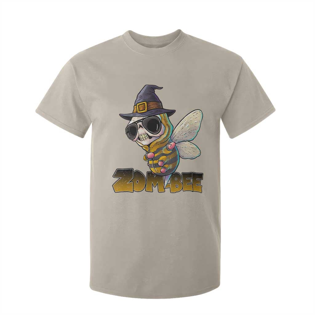 Halloween Zombie Bee T Shirt For Kid Zombee Funny Dabbing TS12 Sand Print Your Wear