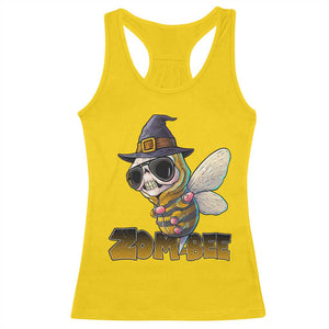 Halloween Zombie Bee Racerback Tank Top Zombee Funny Dabbing TS12 Daisy Print Your Wear