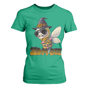 Halloween Zombie Bee T Shirt For Women Zombee Funny Dabbing TS12 Irish Green Print Your Wear