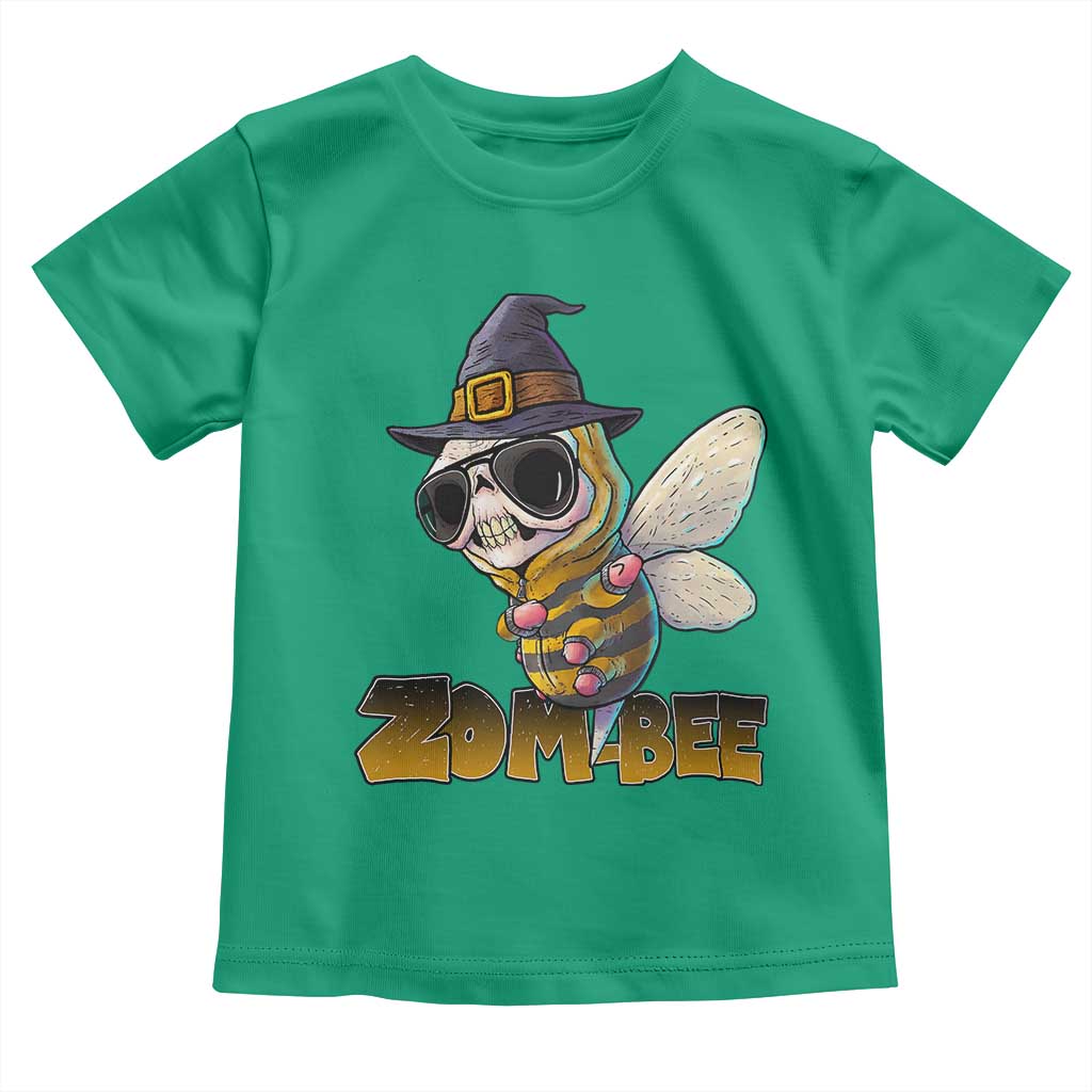 Halloween Zombie Bee Toddler T Shirt Zombee Funny Dabbing TS12 Irish Green Print Your Wear