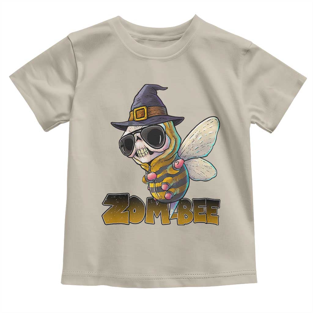 Halloween Zombie Bee Toddler T Shirt Zombee Funny Dabbing TS12 Sand Print Your Wear