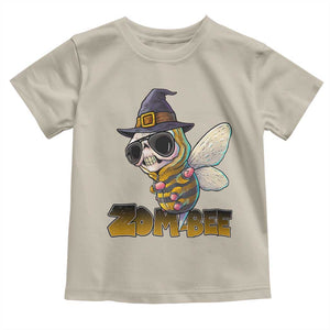 Halloween Zombie Bee Toddler T Shirt Zombee Funny Dabbing TS12 Sand Print Your Wear