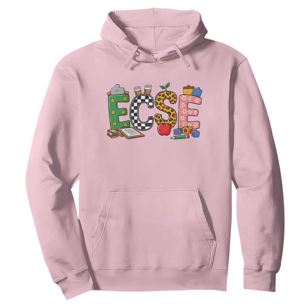 Early Childhood Special Education Teacher Hoodie ECSE Life