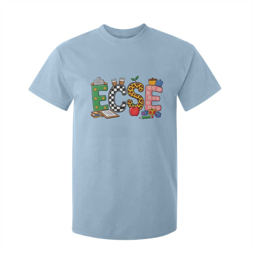 Early Childhood Special Education Teacher T Shirt For Kid ECSE Life