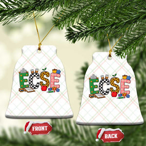Early Childhood Special Education Teacher Ceramic Ornament ECSE Life