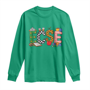 Early Childhood Special Education Teacher Long Sleeve Shirt ECSE Life