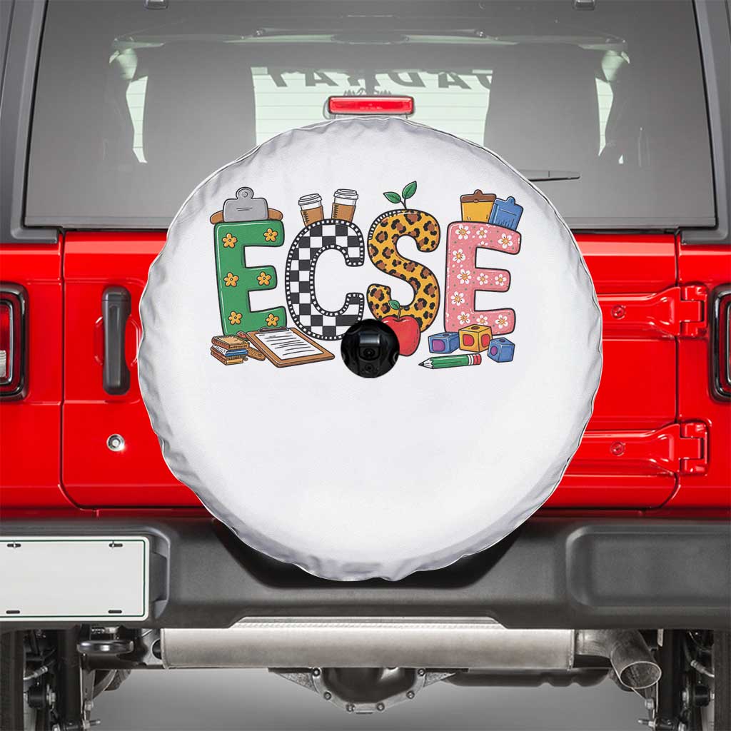 Early Childhood Special Education Teacher Spare Tire Cover ECSE Life