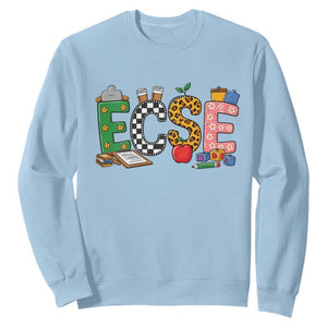Early Childhood Special Education Teacher Sweatshirt ECSE Life