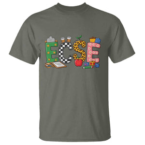 Early Childhood Special Education Teacher T Shirt ECSE Life