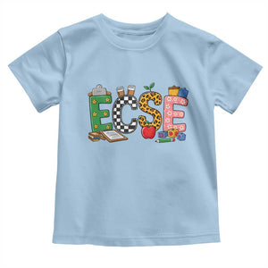 Early Childhood Special Education Teacher Toddler T Shirt ECSE Life