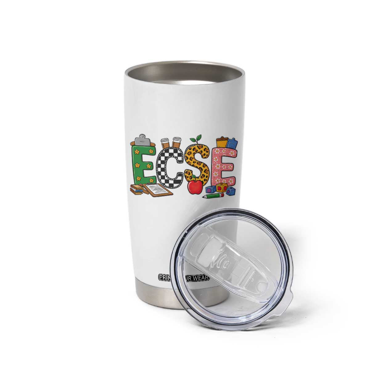 Early Childhood Special Education Teacher Tumbler Cup ECSE Life