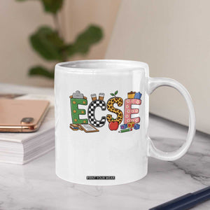 Early Childhood Special Education Teacher Coffee Mug ECSE Life