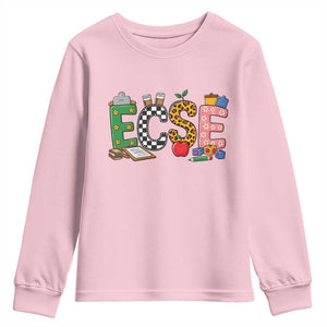Early Childhood Special Education Teacher Youth Sweatshirt ECSE Life