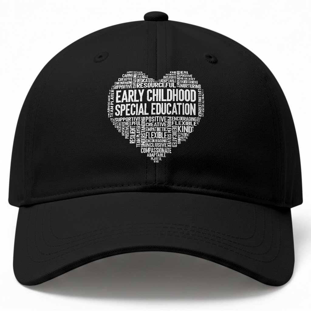 Early Childhood Special Education Teacher Baseball Cap Caring Compassionate Kindness