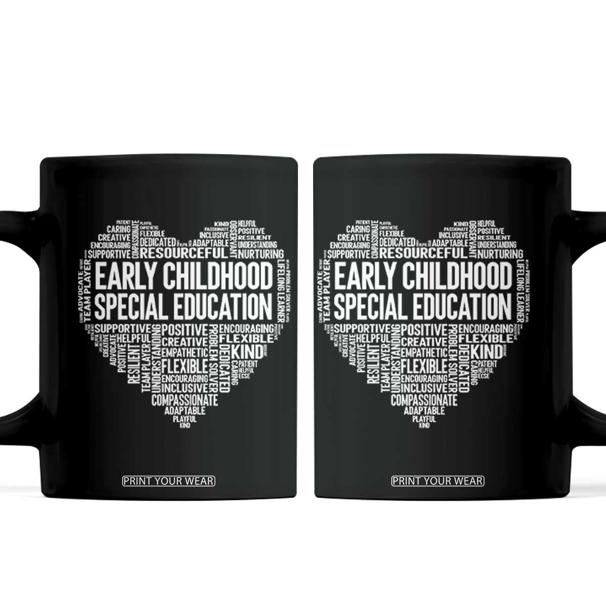 Early Childhood Special Education Teacher Coffee Mug Caring Compassionate Kindness