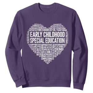 Early Childhood Special Education Teacher Sweatshirt Caring Compassionate Kindness