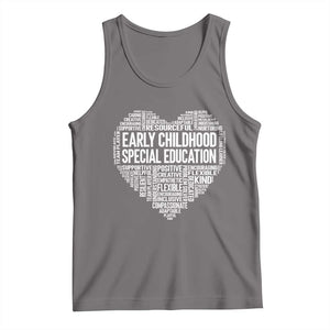 Early Childhood Special Education Teacher Tank Top Caring Compassionate Kindness