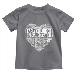 Early Childhood Special Education Teacher Toddler T Shirt Caring Compassionate Kindness