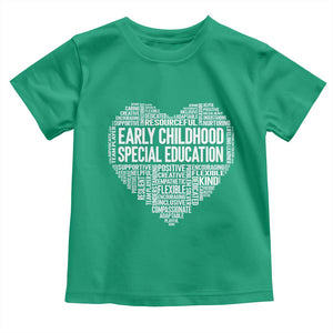 Early Childhood Special Education Teacher Toddler T Shirt Caring Compassionate Kindness