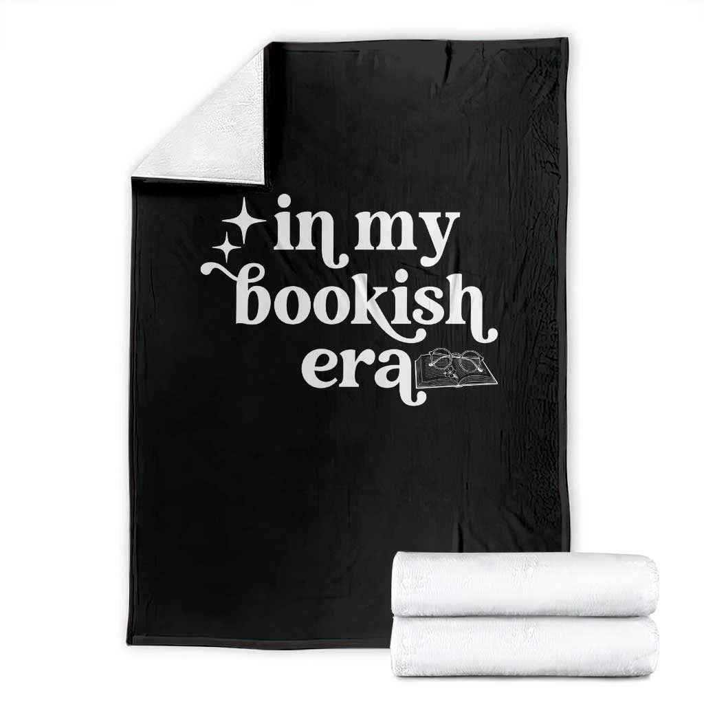 In My Bookish Era Reading Gift Throw Blanket Book Lover