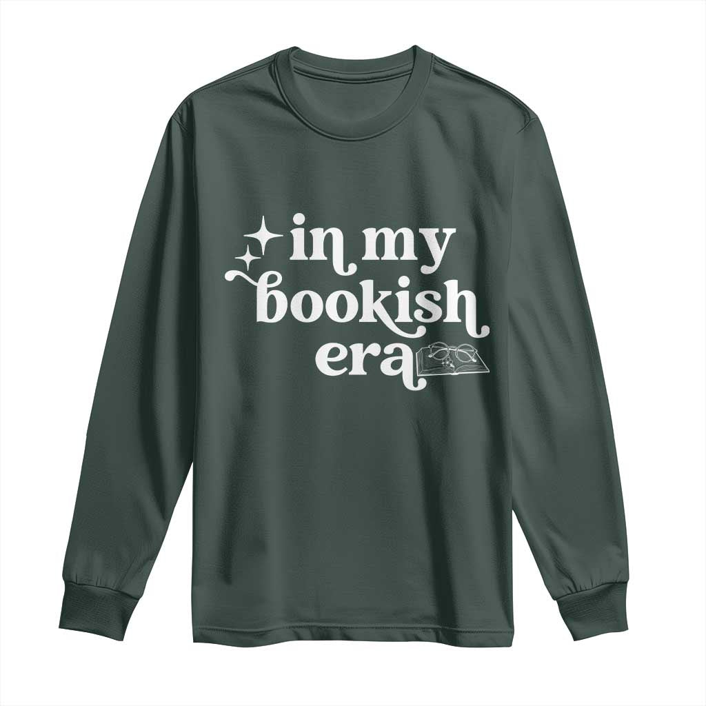 In My Bookish Era Reading Gift Long Sleeve Shirt Book Lover