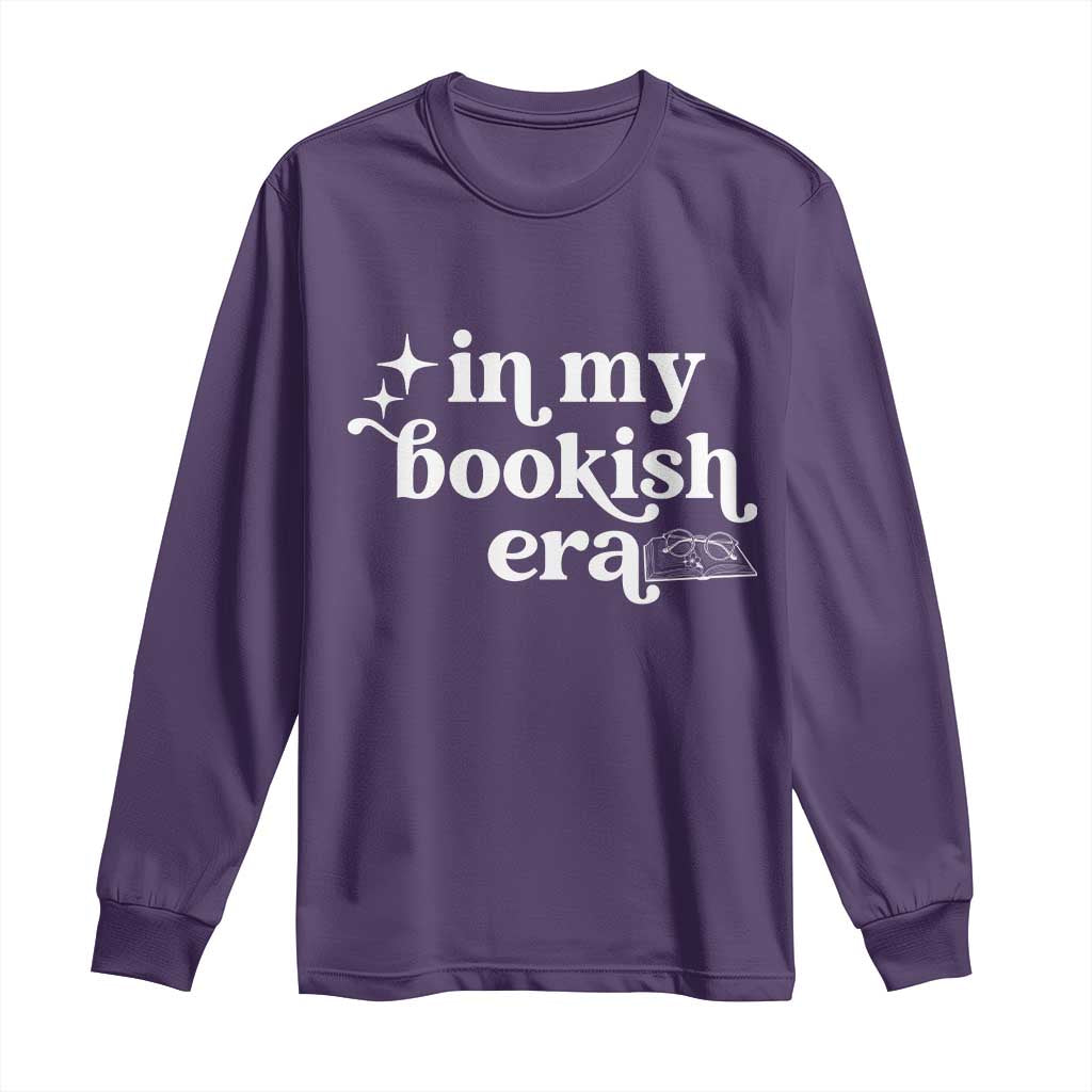 In My Bookish Era Reading Gift Long Sleeve Shirt Book Lover