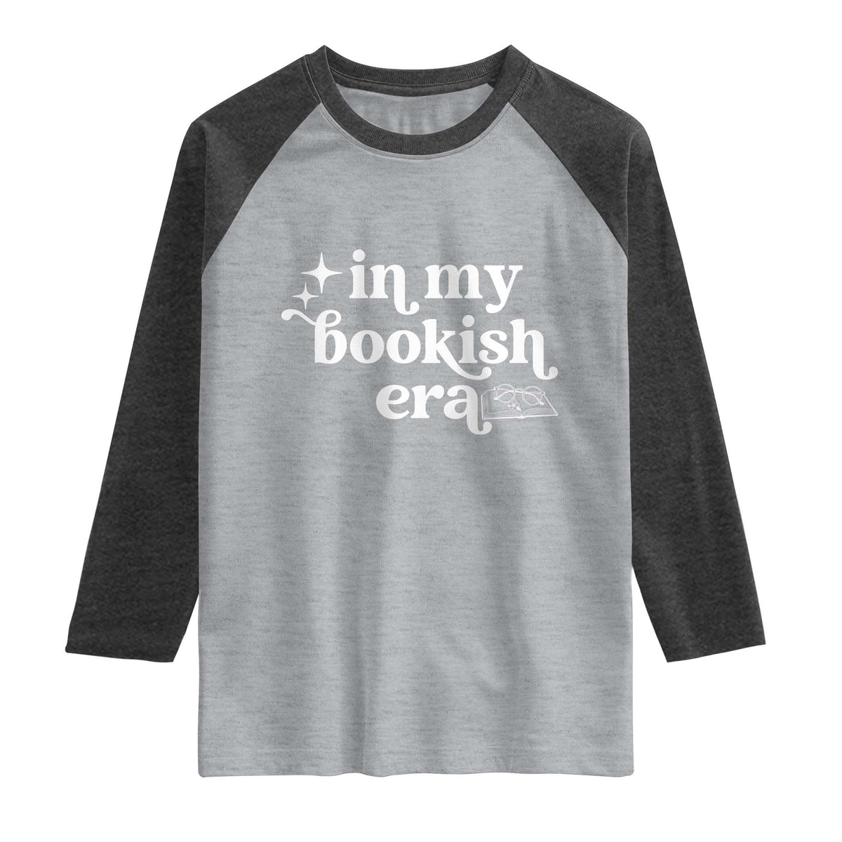 In My Bookish Era Reading Gift Raglan Shirt Book Lover