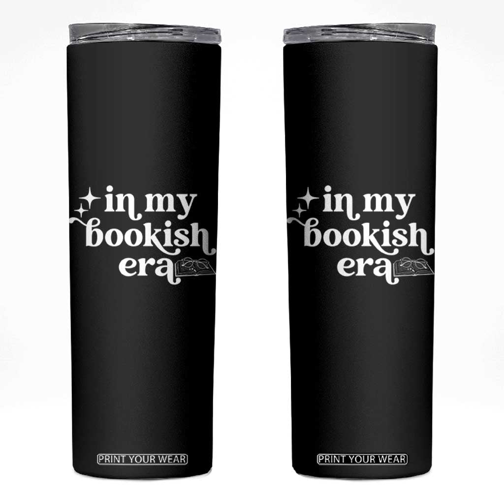 In My Bookish Era Reading Gift Skinny Tumbler Book Lover