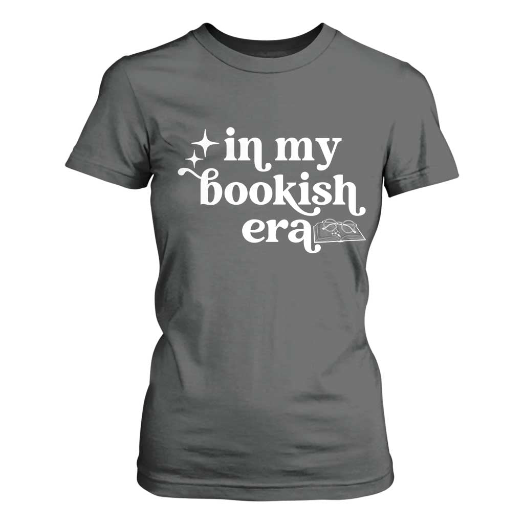 In My Bookish Era Reading Gift T Shirt For Women Book Lover