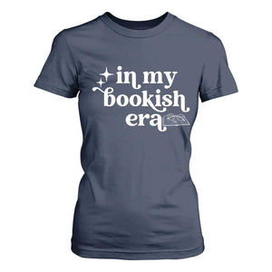 In My Bookish Era Reading Gift T Shirt For Women Book Lover