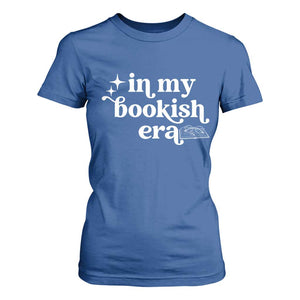 In My Bookish Era Reading Gift T Shirt For Women Book Lover