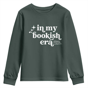 In My Bookish Era Reading Gift Youth Sweatshirt Book Lover