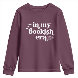 In My Bookish Era Reading Gift Youth Sweatshirt Book Lover