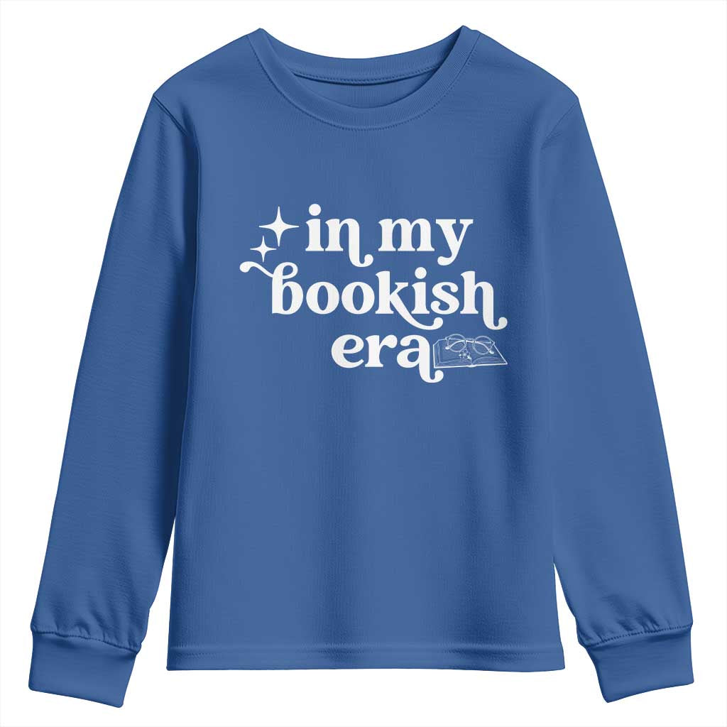 In My Bookish Era Reading Gift Youth Sweatshirt Book Lover