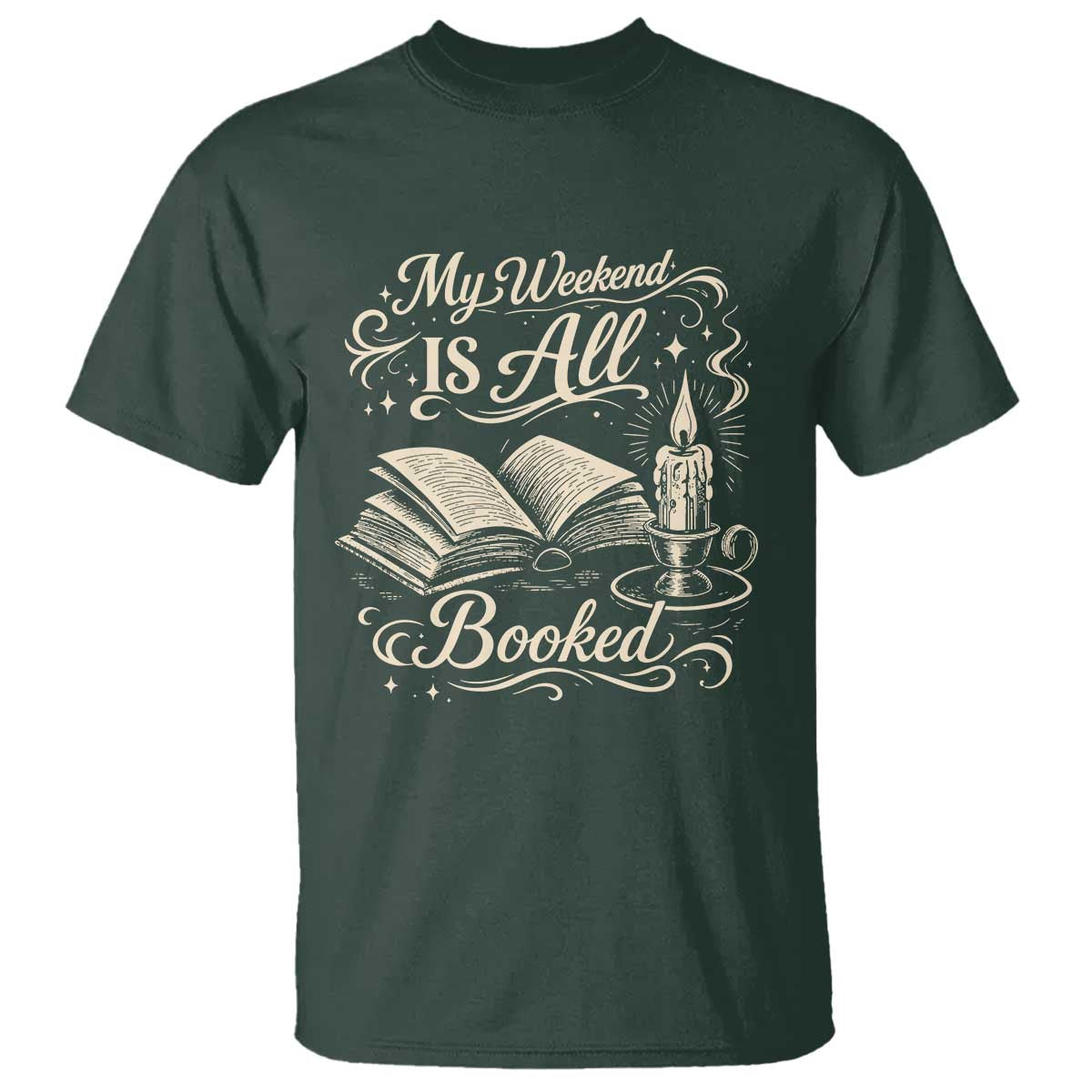 My Weekend Is All Booked Book Lover T Shirt Reading Enthusiast Quote