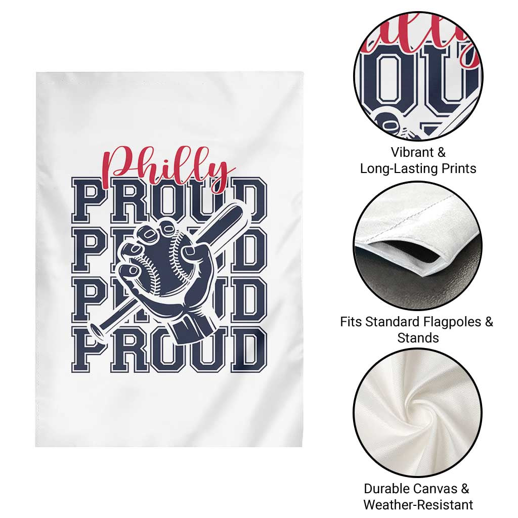 Baseball Lover Garden Flag Philly Baseball Spirit Proud Fan Sport Humor Gift TS12 Print Your Wear