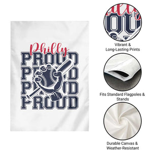 Baseball Lover Garden Flag Philly Baseball Spirit Proud Fan Sport Humor Gift TS12 Print Your Wear