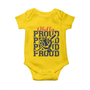 Baseball Lover Baby Onesie Philly Baseball Spirit Proud Fan Sport Humor Gift TS12 Daisy Print Your Wear
