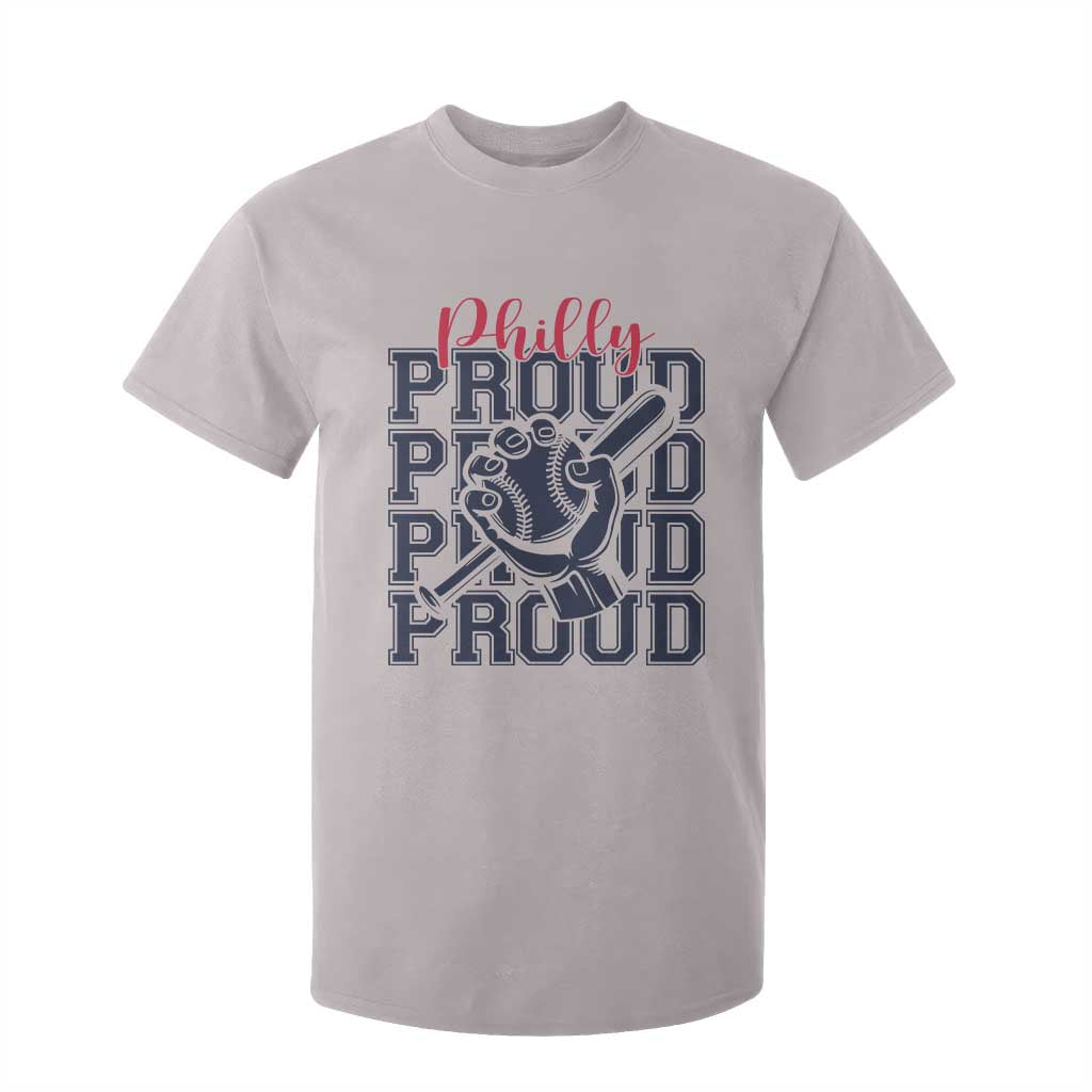 Baseball Lover T Shirt For Kid Philly Baseball Spirit Proud Fan Sport Humor Gift TS12 Ice Gray Print Your Wear